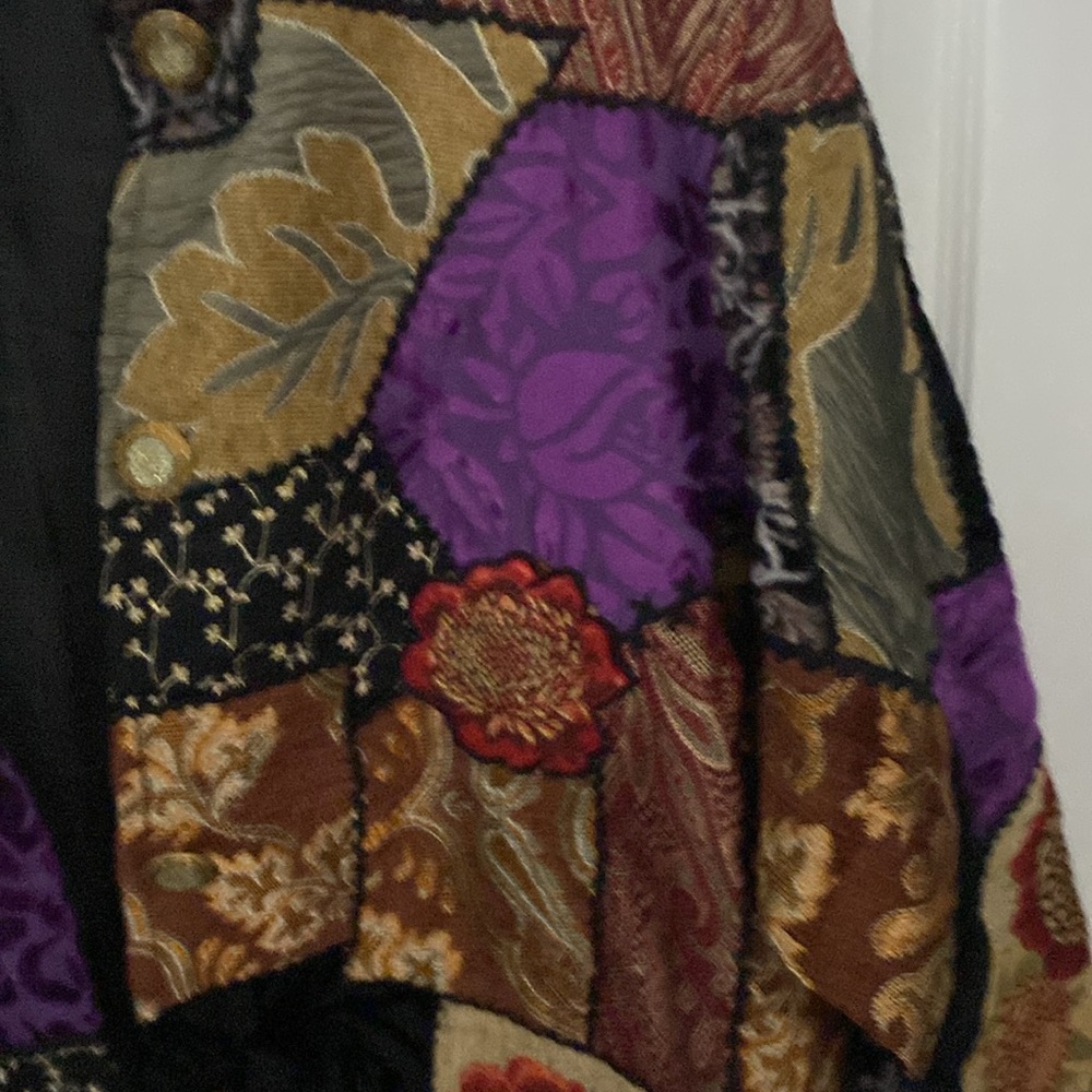 Patchwork Looking Jacket - image 6